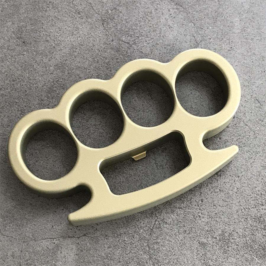 Classic Aluminum Knuckle Duster Bottle Opening EDC Tool - Image 4