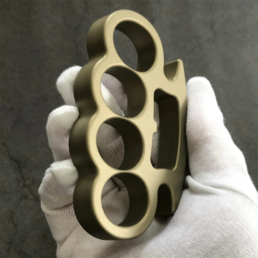 Classic Aluminum Knuckle Duster Bottle Opening EDC Tool - Image 7