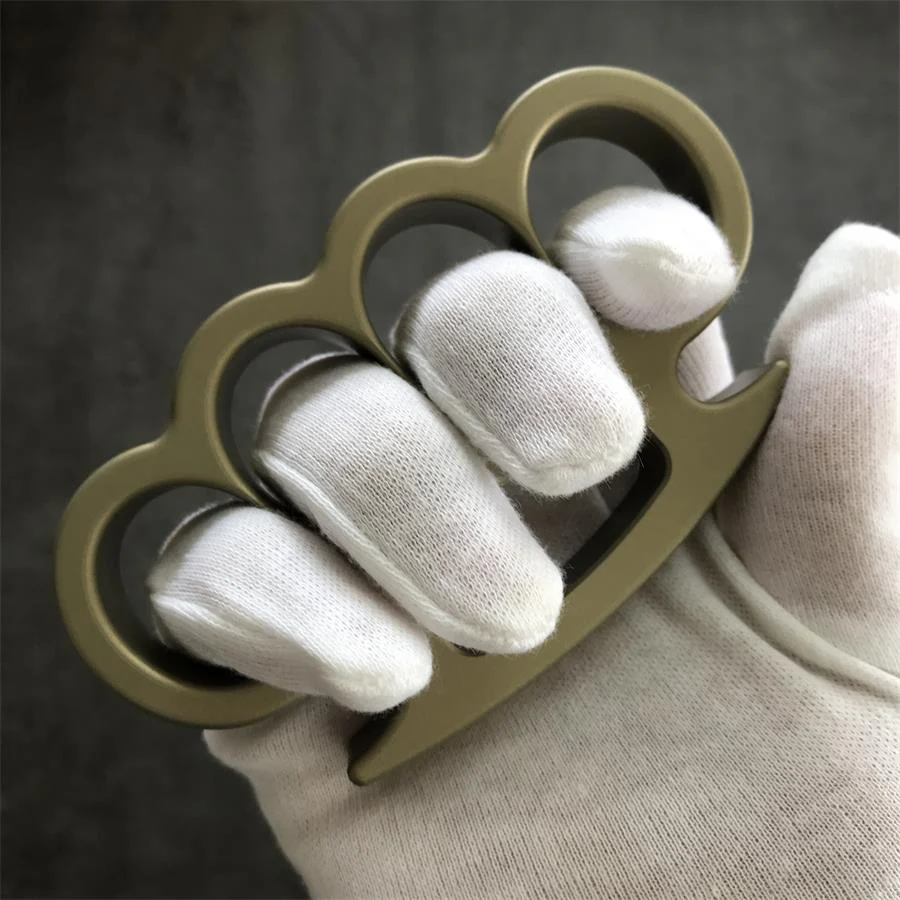 Classic Aluminum Knuckle Duster Bottle Opening EDC Tool - Image 8