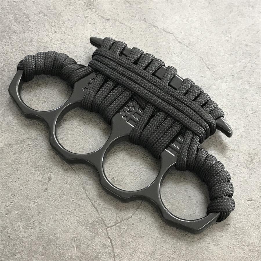 Classic Knuckle Duster Outdoor Self-defense EDC Tool - Image 12