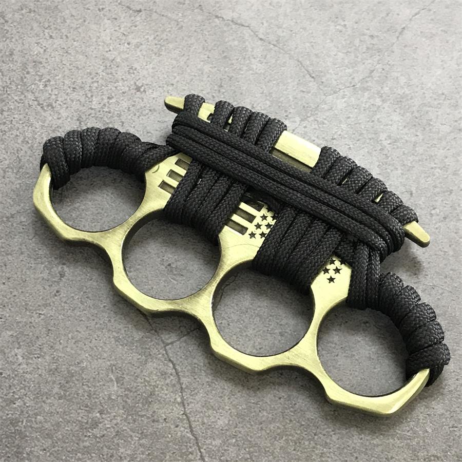 Classic Knuckle Duster Outdoor Self-defense EDC Tool - Image 13