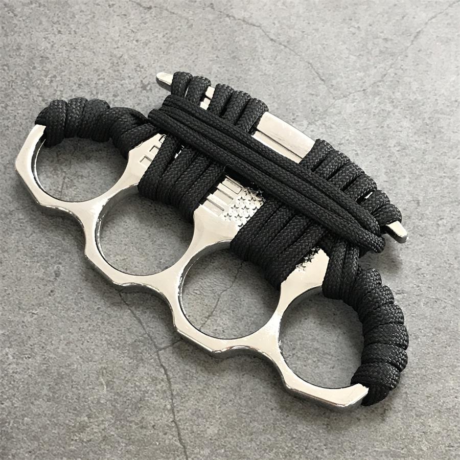 Classic Knuckle Duster Outdoor Self-defense EDC Tool - Image 14