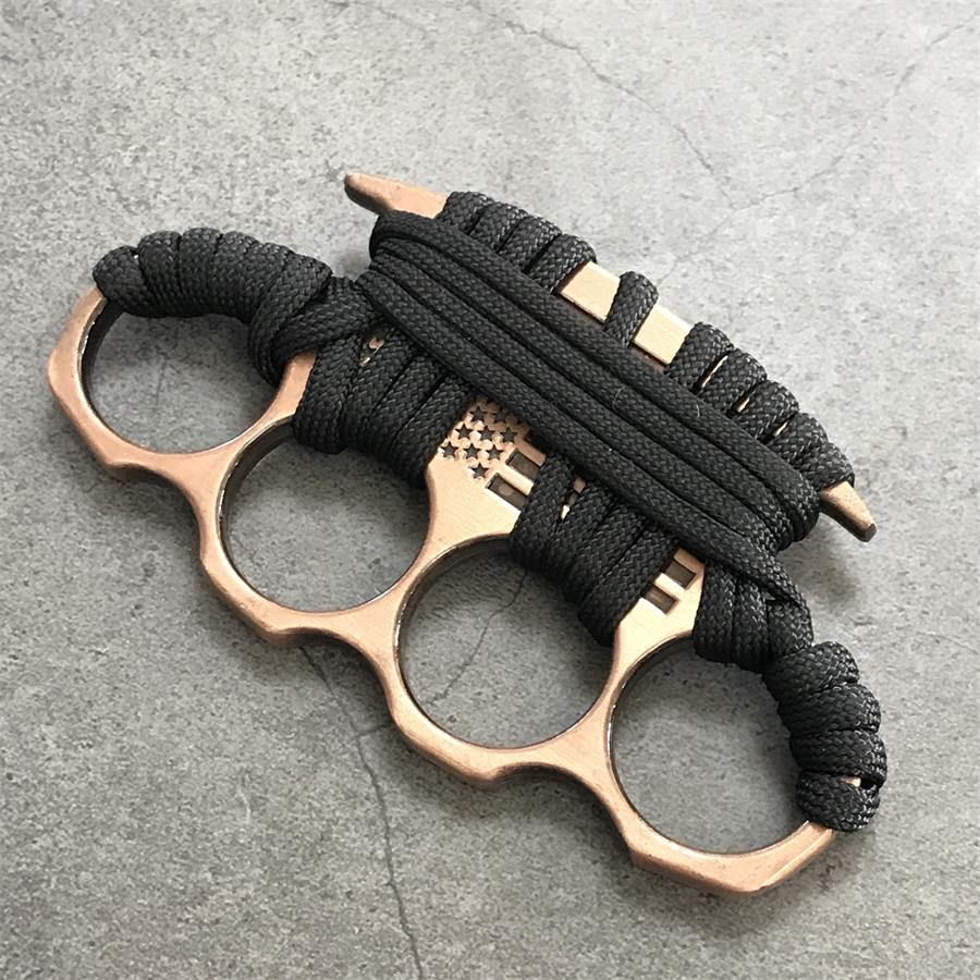 Classic Knuckle Duster Outdoor Self-defense EDC Tool - Image 15