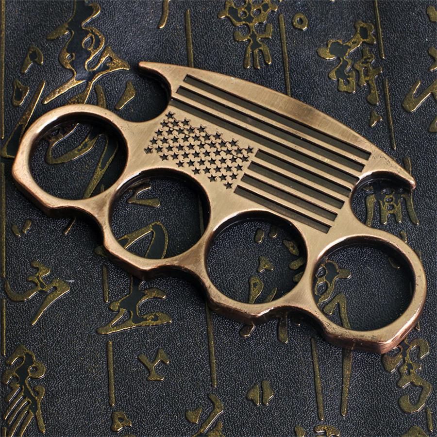 Classic Knuckle Duster Outdoor Self-defense EDC Tool - Image 16