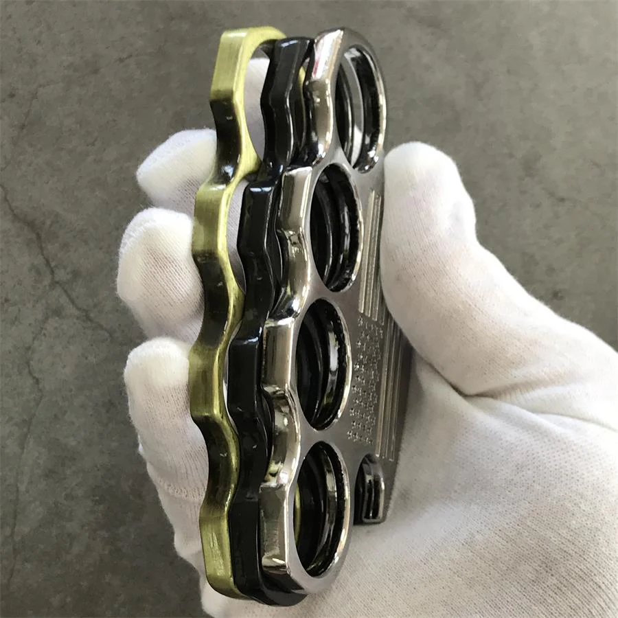 Classic Knuckle Duster Outdoor Self-defense EDC Tool - Image 6