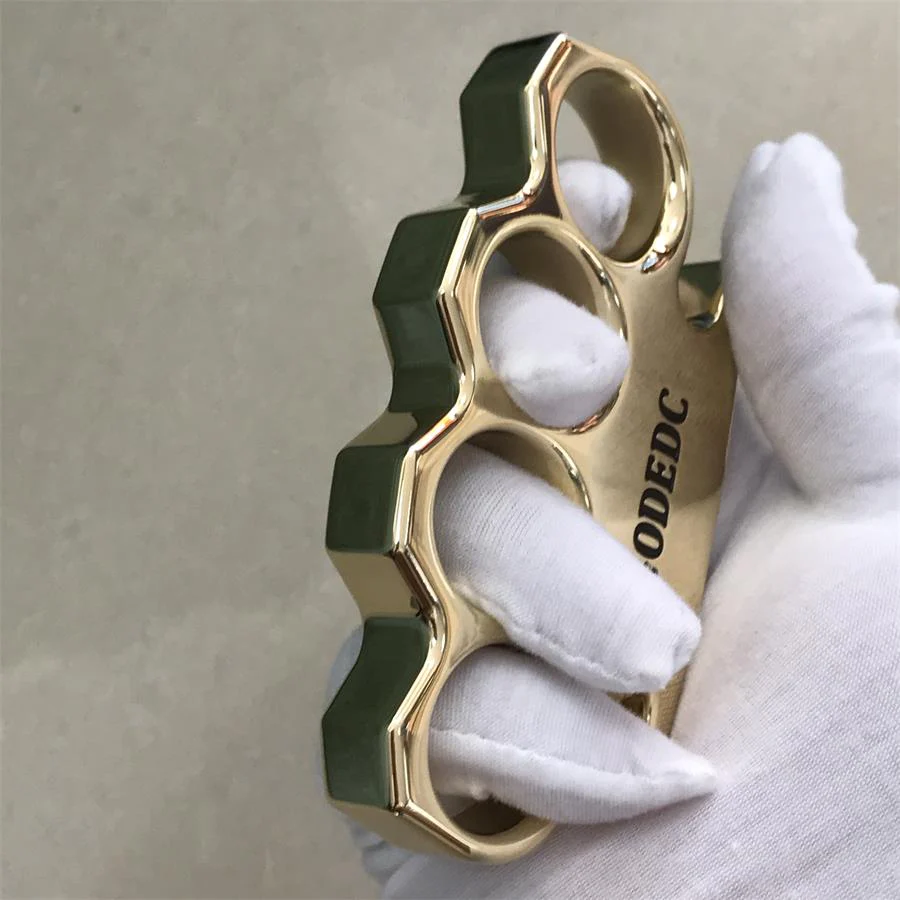 GODEDC KING OF GOD Classic Mirror Brass Knuckle Duster - Image 4