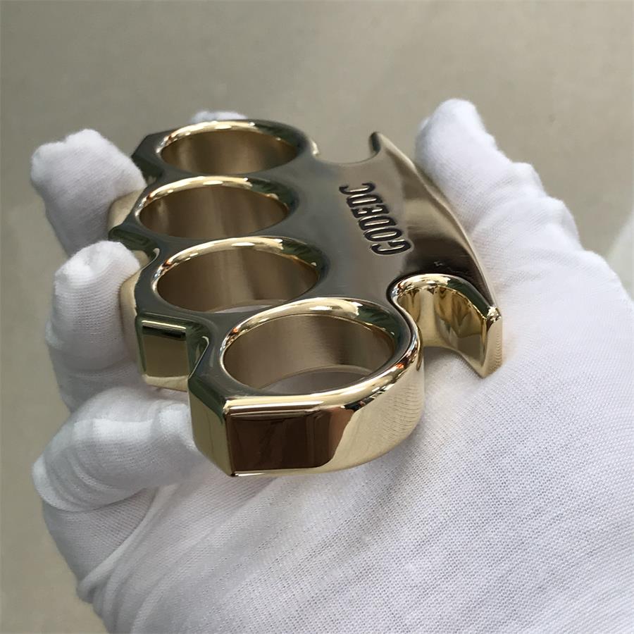 GODEDC KING OF GOD Classic Mirror Brass Knuckle Duster - Image 6