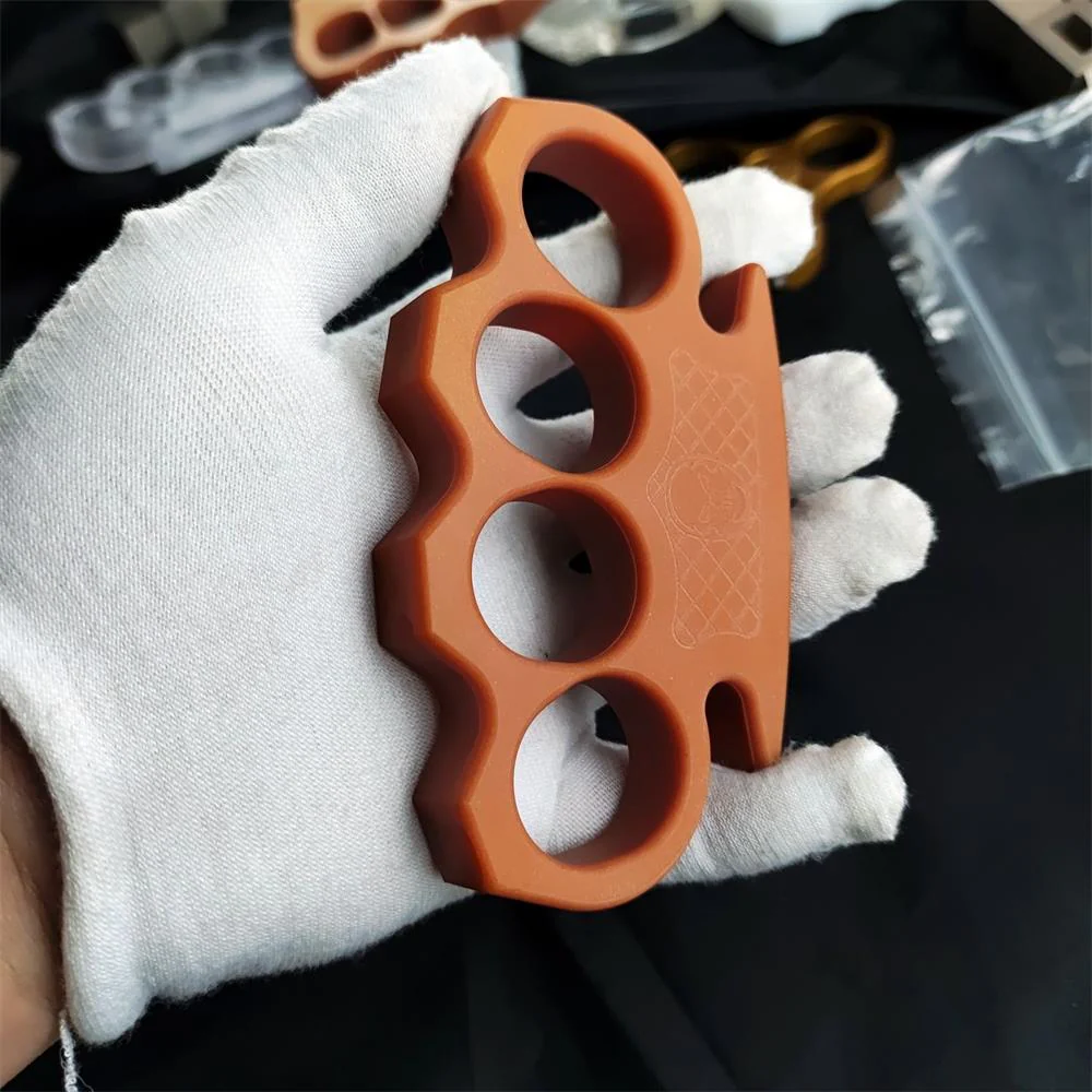 Classic Non-metallic Knuckle Duster Portable Self-defense EDC Tool - Image 11