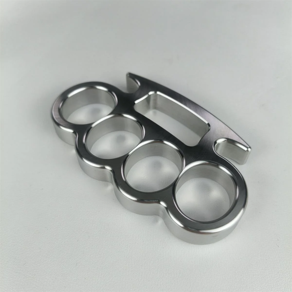 Classic Solid Steel Knuckle Duster Window Breaker Bottle Opener EDC Tool - Image 5