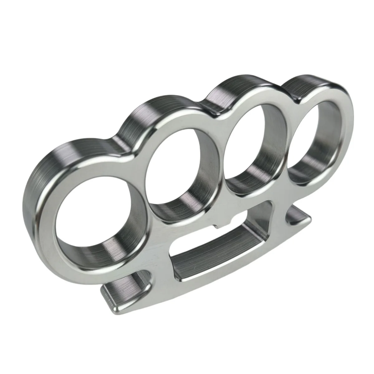 Classic Solid Steel Knuckle Duster Window Breaker Bottle Opener EDC Tool - Image 7