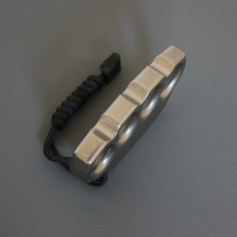 Classic Titanium Knuckle Duster Self Defense EDC Tool - Image 5