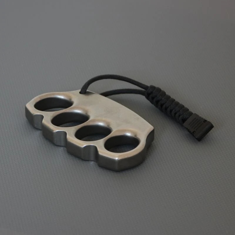 Classic Titanium Knuckle Duster Self Defense EDC Tool - Image 7