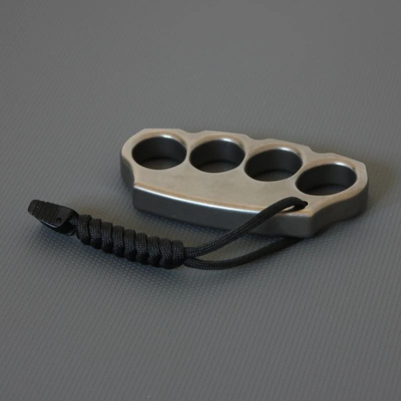 Classic Titanium Knuckle Duster Self Defense EDC Tool - Image 8