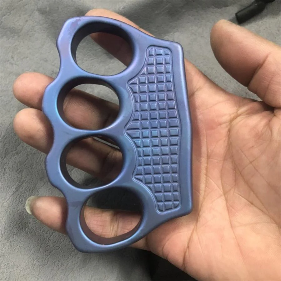 Colorful TC21 Titanium Knuckle Duser Self-defense Tool - Image 3