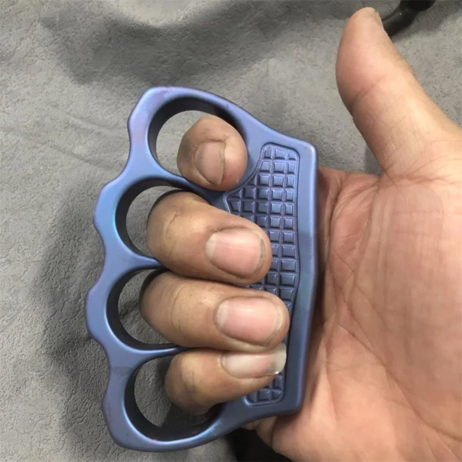 Colorful TC21 Titanium Knuckle Duser Self-defense Tool - Image 4