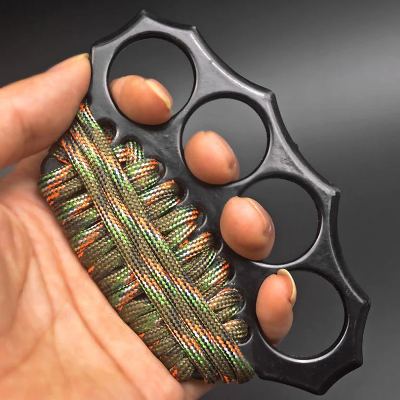 Concealeder - Solid Brass Knuckles Duster For Self Defense Window Breaker EDC Supplies - Image 3