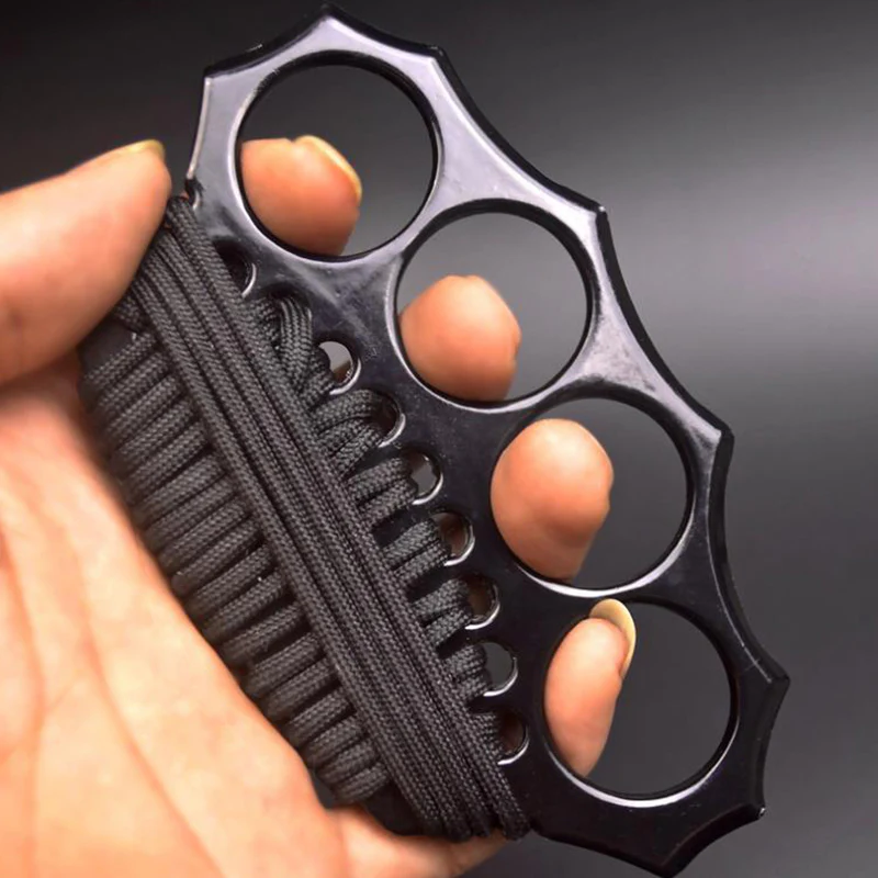 Concealeder - Solid Brass Knuckles Duster For Self Defense Window Breaker EDC Supplies - Image 5