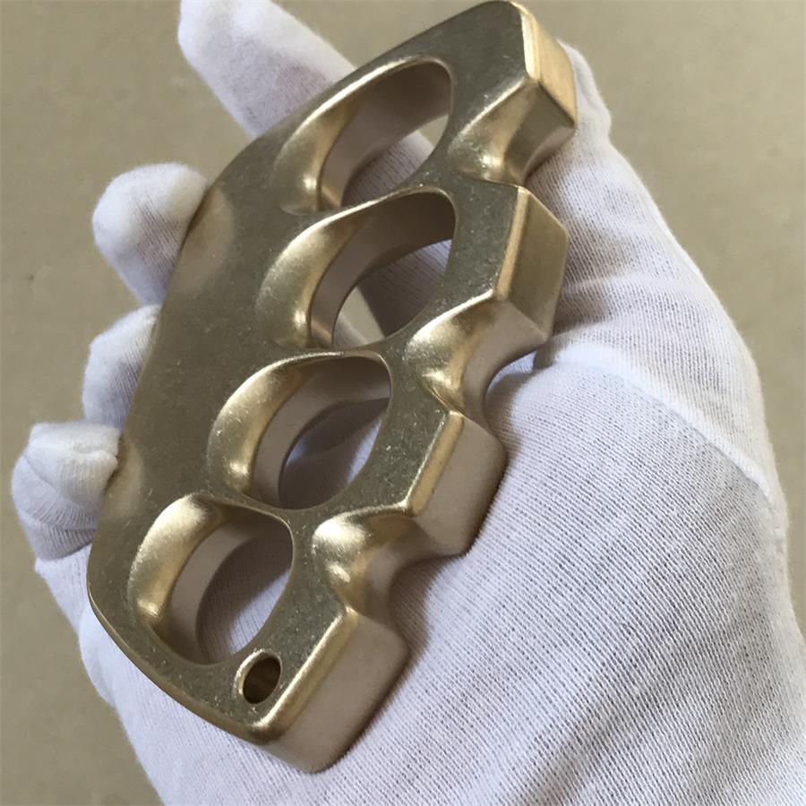 Creative Big Finger Hole Brass Knuckle Dusters - Image 8