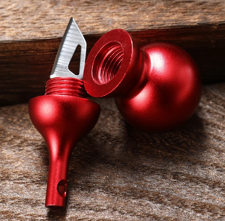Creative Mini Carry Knife Keychain Pendant Decoration Gift Defense EDC Tool - Image 14