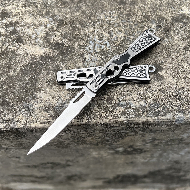 Creative Mini Folding Knife Keychain Pendant Decoration Invisible Knives - Image 3