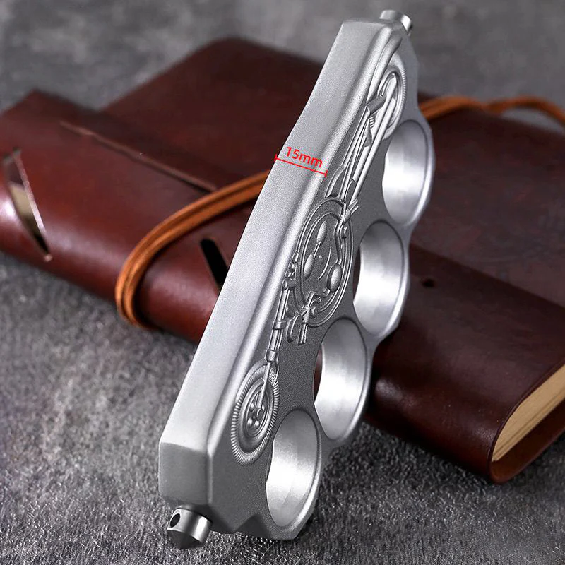 Creative Pattern Knuckle Duster Self-defense Window Breaking Gear - Image 5