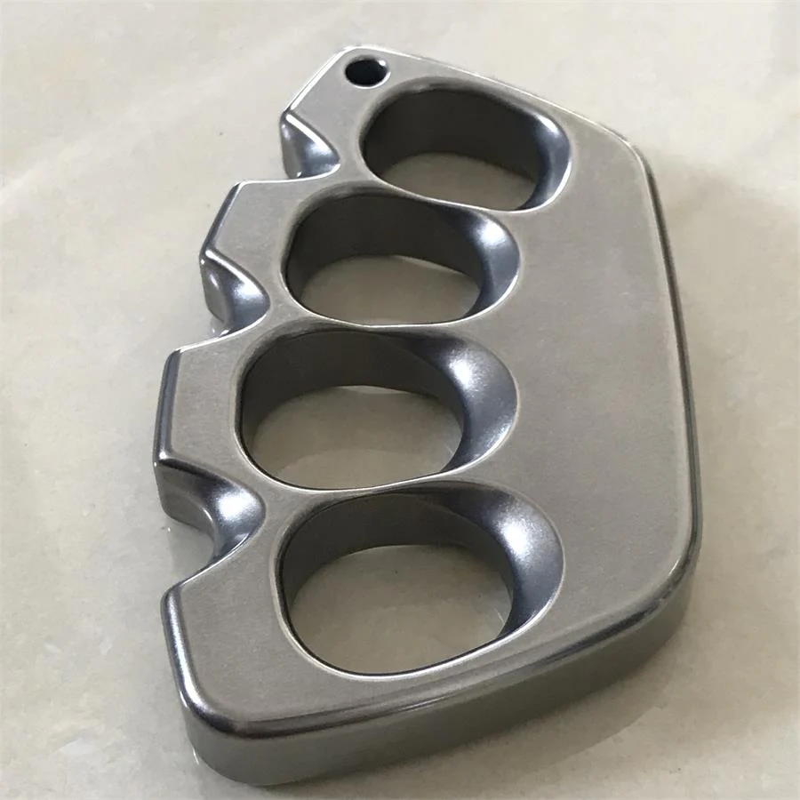 Creative Style Big Finger Hole Titanium Knuckle Dusters - Image 11