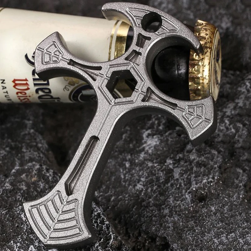 Cross Knuckle Bottle Opener EDC Self-defense Tool - Image 5