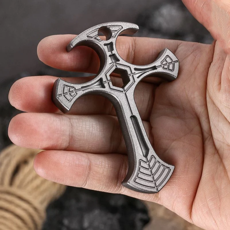 Cross Knuckle Bottle Opener EDC Self-defense Tool - Image 6