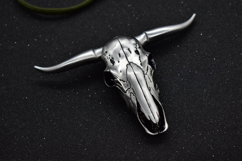 Damascus Steel Bullhead Hand Spikes Knife Outdoor Carrying Defense Fist Spikes EDC Tool - Image 10