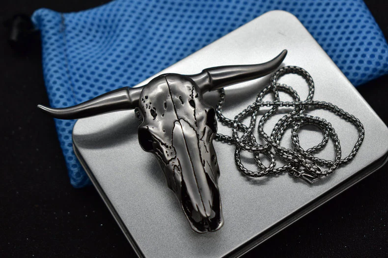 Damascus Steel Bullhead Hand Spikes Knife Outdoor Carrying Defense Fist Spikes EDC Tool - Image 9