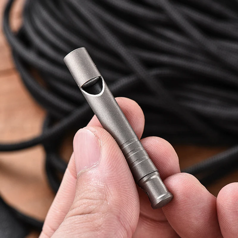Decibel Defender: Titanium Whistle for Safety & Training - Image 2