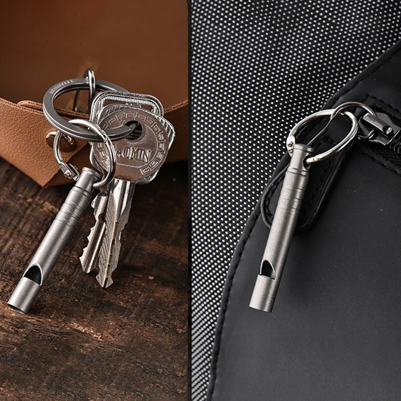 Decibel Defender: Titanium Whistle for Safety & Training - Image 3