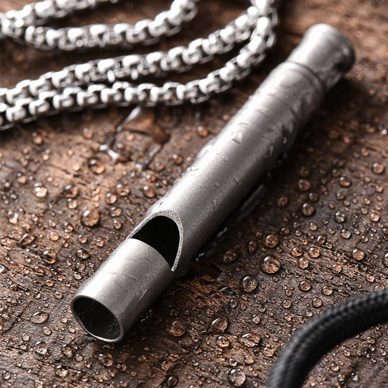 Decibel Defender: Titanium Whistle for Safety & Training - Image 4