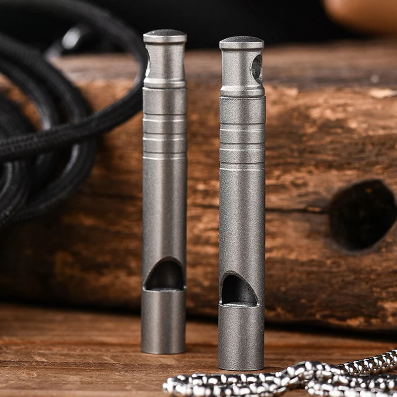 Decibel Defender: Titanium Whistle for Safety & Training - Image 7