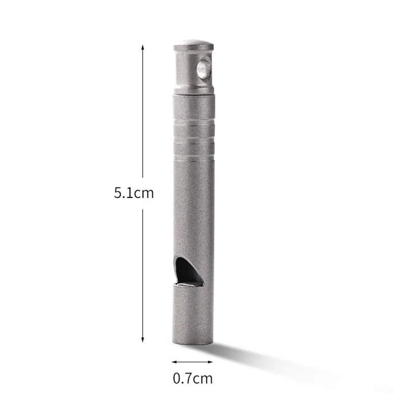 Decibel Defender: Titanium Whistle for Safety & Training - Image 8