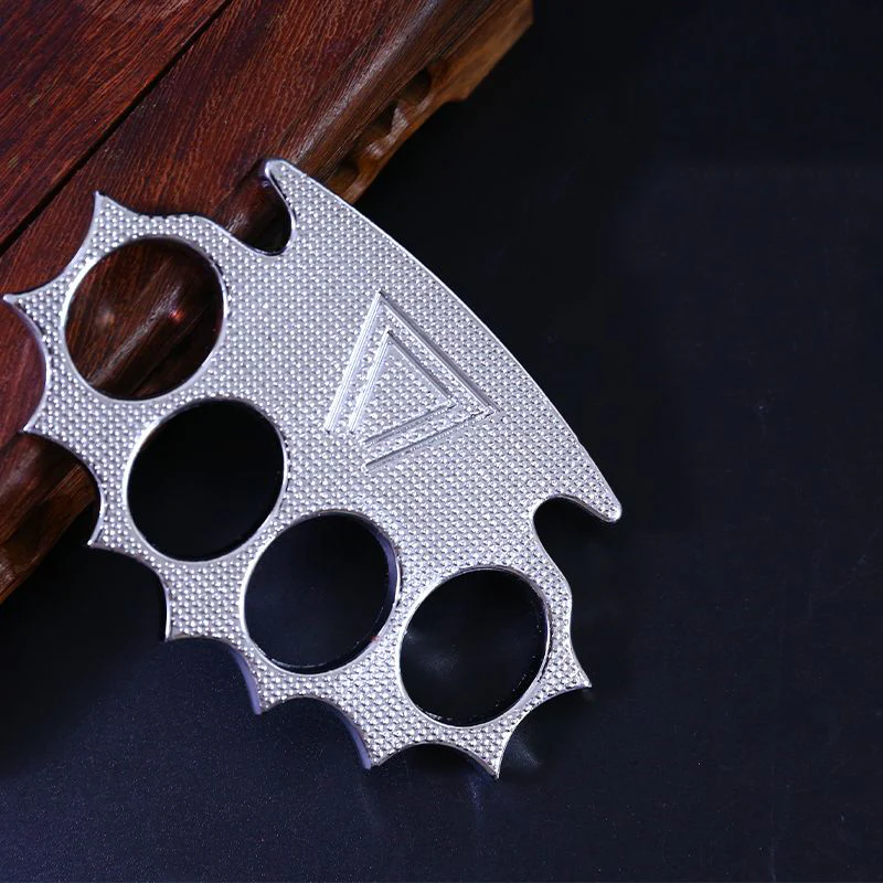 Defense Knuckle Duster Emergency Window Breaker Boxing Fighting Four Finger Knuckle EDC Tool - Image 4