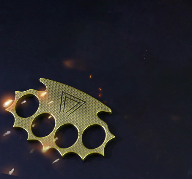 Defense Knuckle Duster Emergency Window Breaker Boxing Fighting Four Finger Knuckle EDC Tool - Image 8
