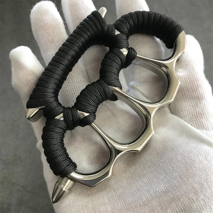 Detachable Mirror Steel Knuckle Duster - Image 4