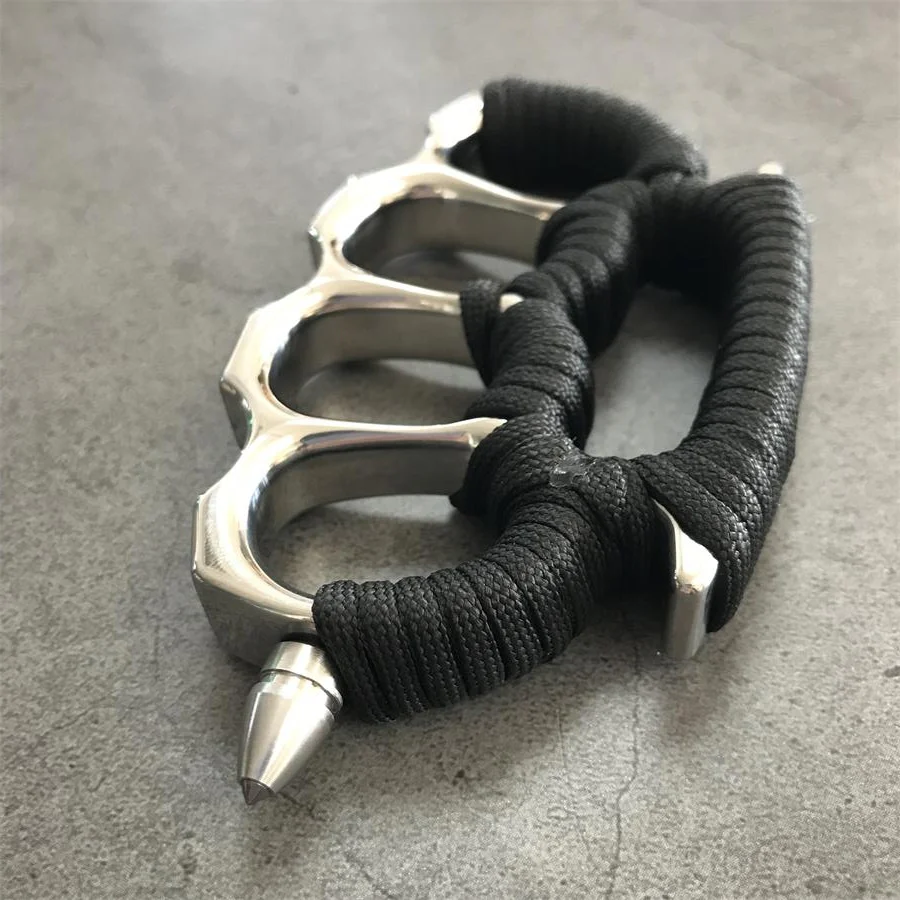 Detachable Mirror Steel Knuckle Duster - Image 5