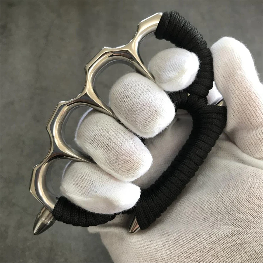 Detachable Mirror Steel Knuckle Duster - Image 6