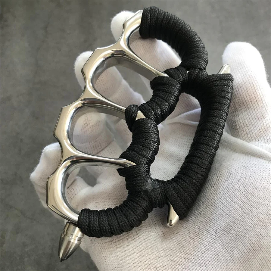 Detachable Mirror Steel Knuckle Duster - Image 8