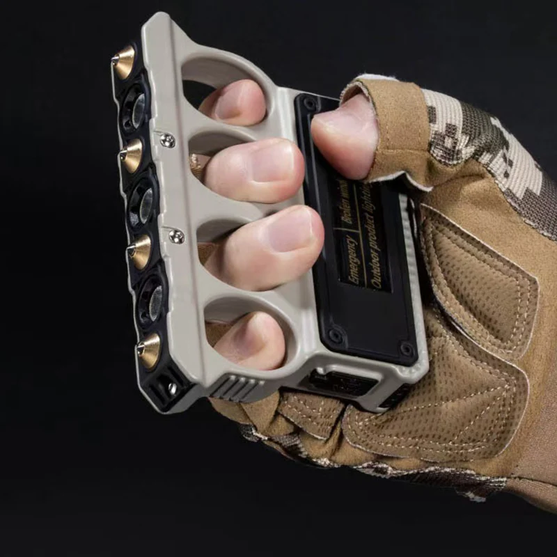 Flashlight Knuckle Duster Outdoor EDC Tool - Image 5