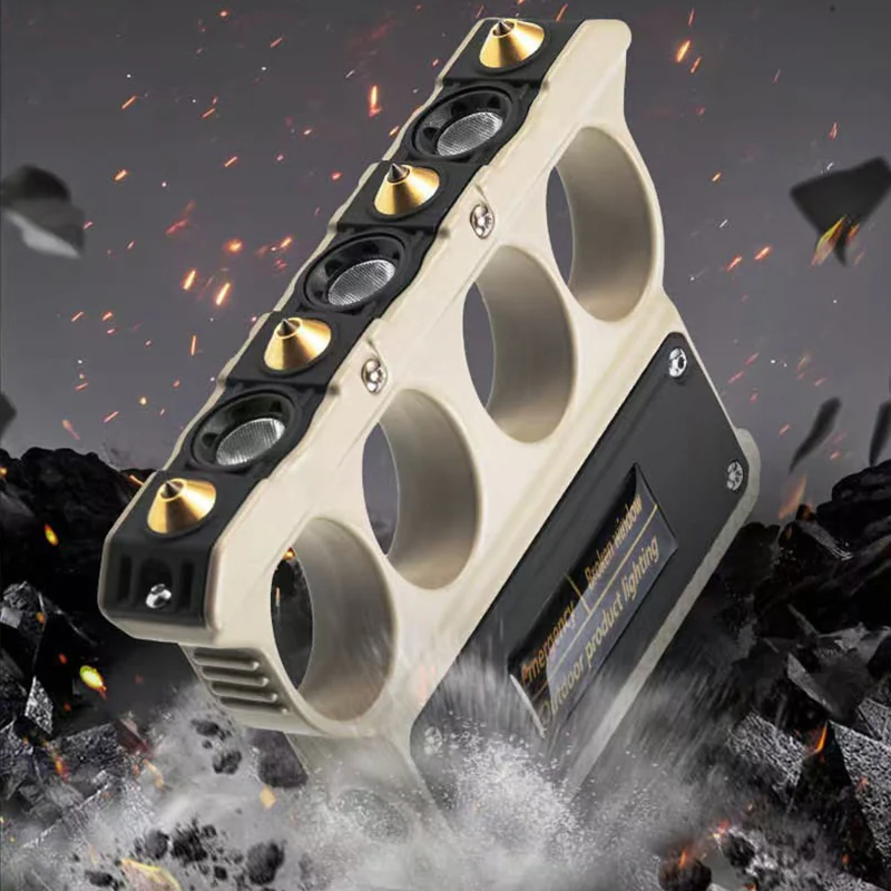 Flashlight Knuckle Duster Outdoor EDC Tool - Image 6