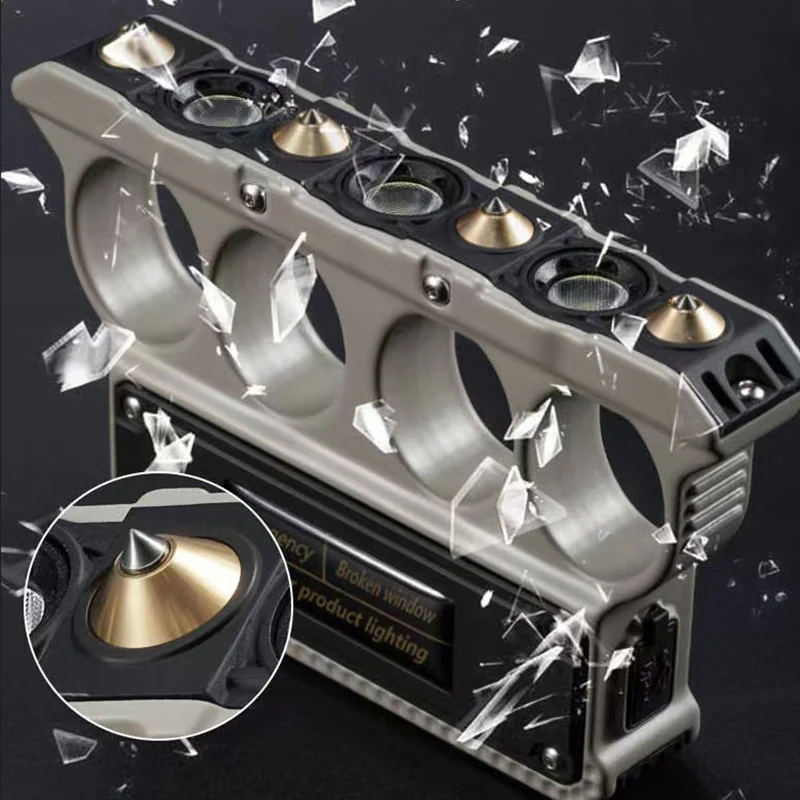 Flashlight Knuckle Duster Outdoor EDC Tool - Image 7