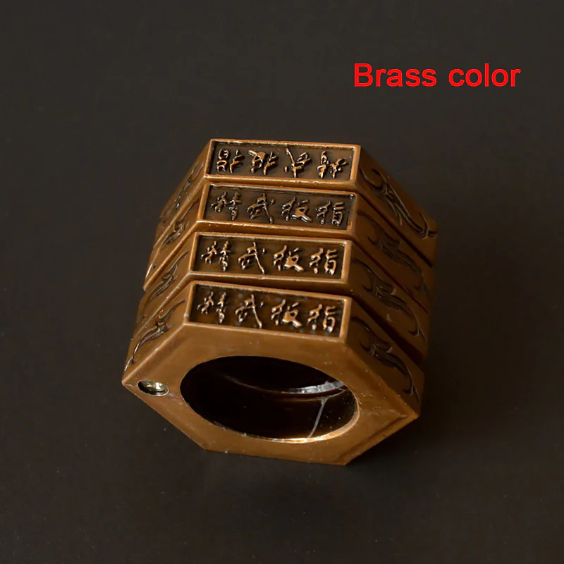 Folding Knuckle Duster Portable Training Self-defense EDC Tool - Image 11