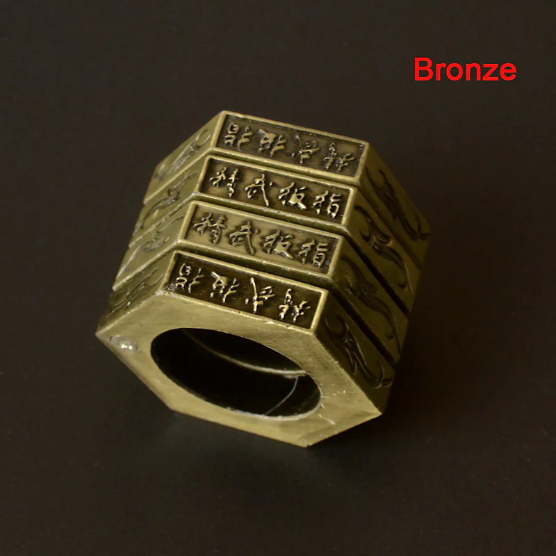 Folding Knuckle Duster Portable Training Self-defense EDC Tool - Image 14