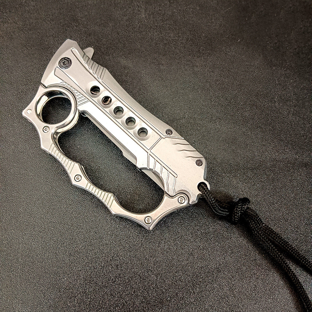 Folding Knuckle Knife Outdoor Self Defense Pocket Knives EDC Tools - Image 4