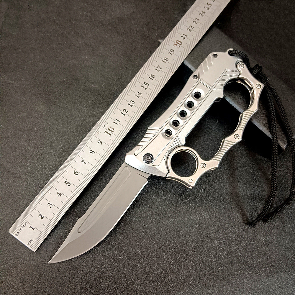Folding Knuckle Knife Outdoor Self Defense Pocket Knives EDC Tools - Image 9