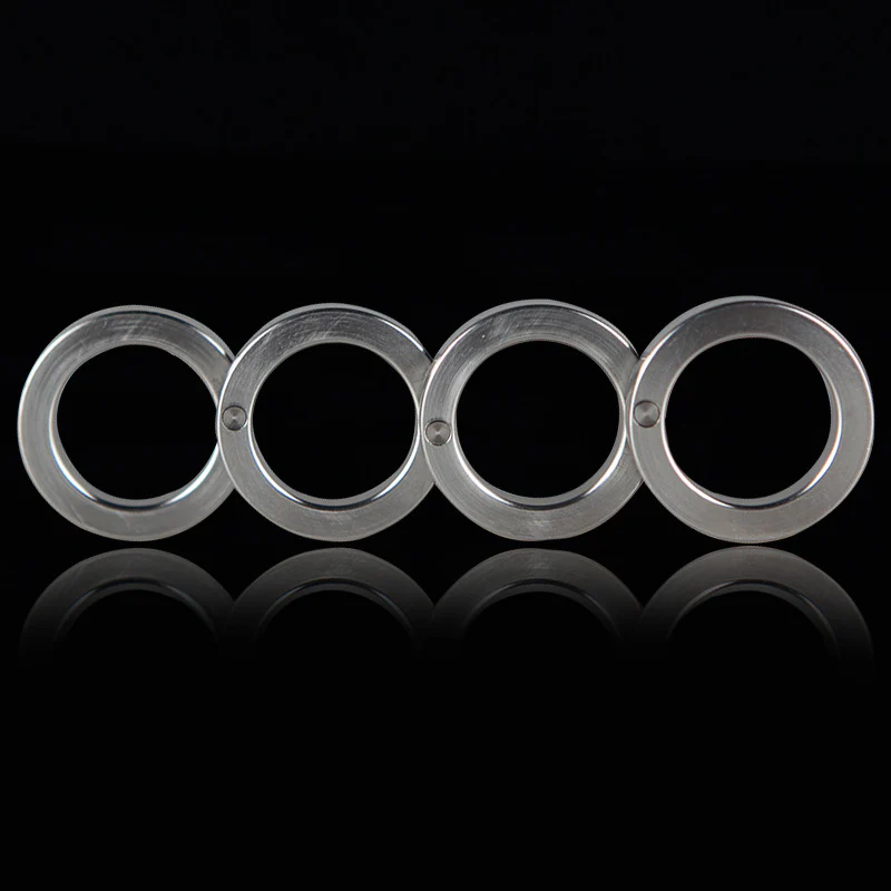Four Finger Knuckle Duster Stainless Steel Foldable Finger Defense Tool Outdoor Camping Pocket Portable EDC Tool - Image 6