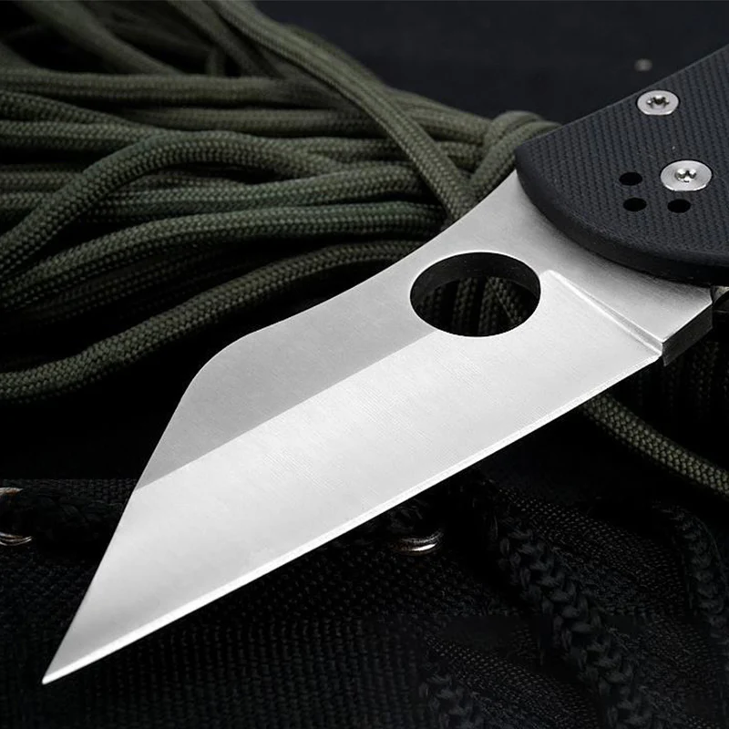 G10 Handle Tactical Folding Knife  Pocket Knives EDC Tool - Image 7